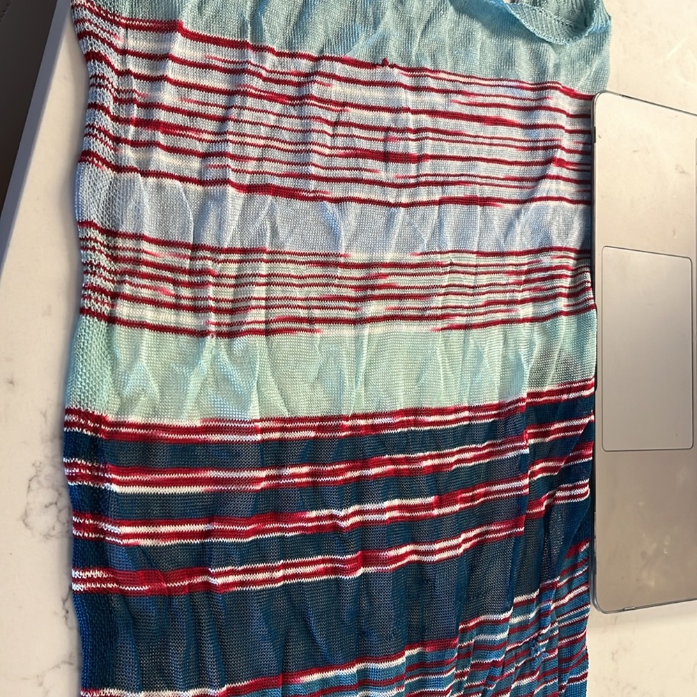 MISSONI 100% Viscose Made in Italy 90” x 16” scarf - Picture 4 of 4